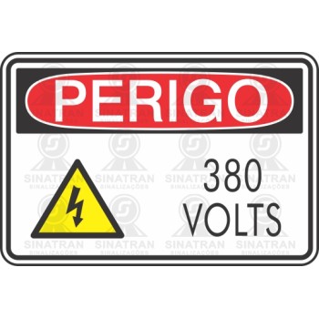 Perigo - 380 volts